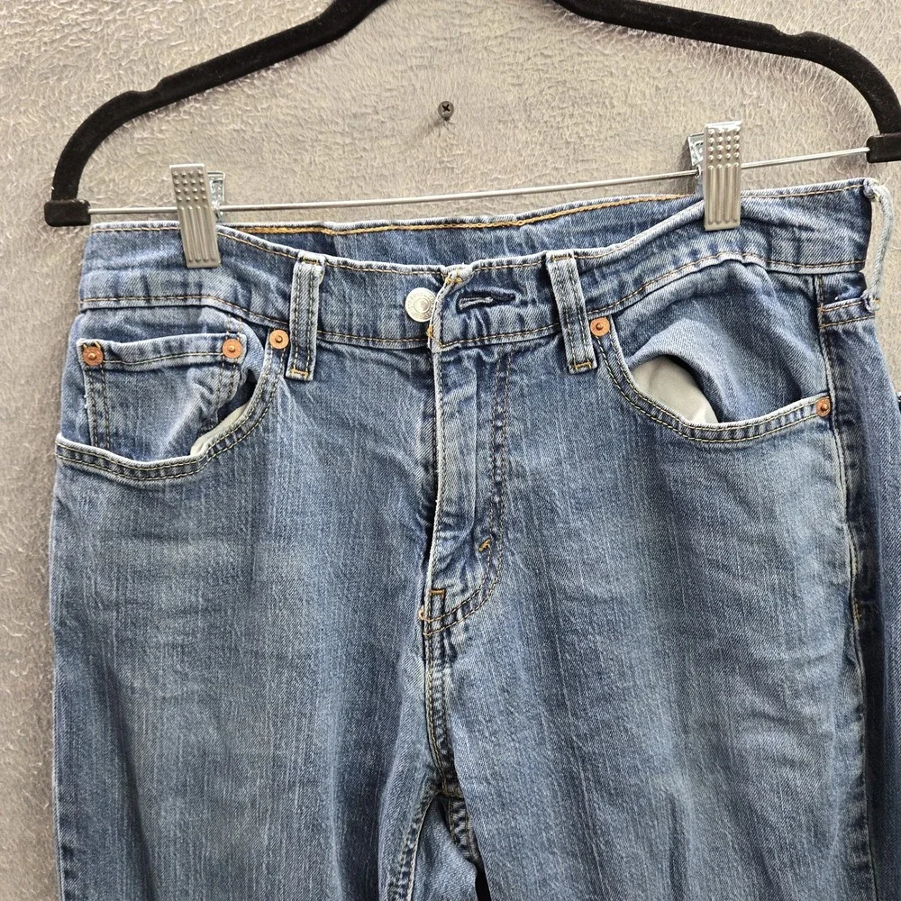 Levi's 541 Men Jeans 31X32 Blue Denim Athletic Taper‎ Fit 30
